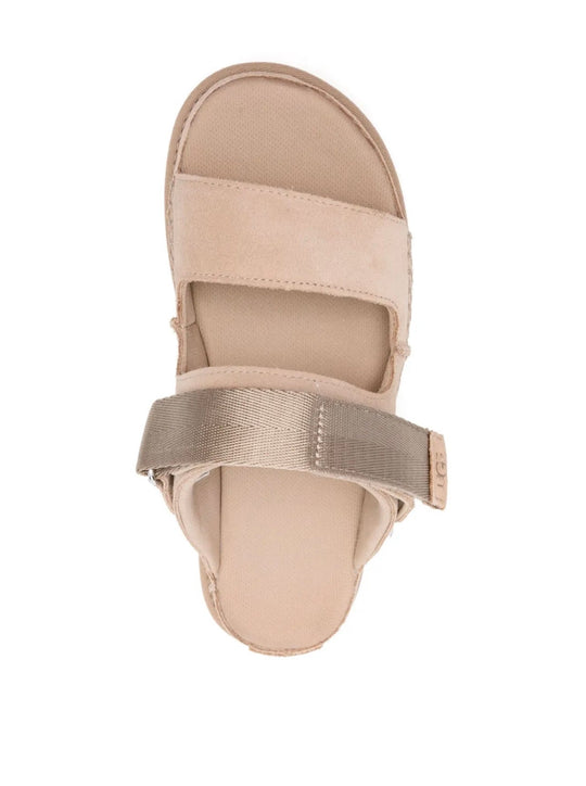 UGG SANDALS - סנדלי האג קרם כהה