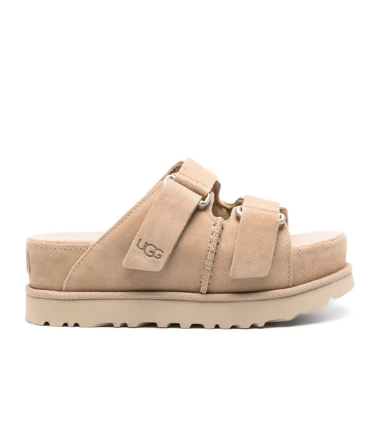 UGG SANDALS - סנדלי האג קרם בהיר