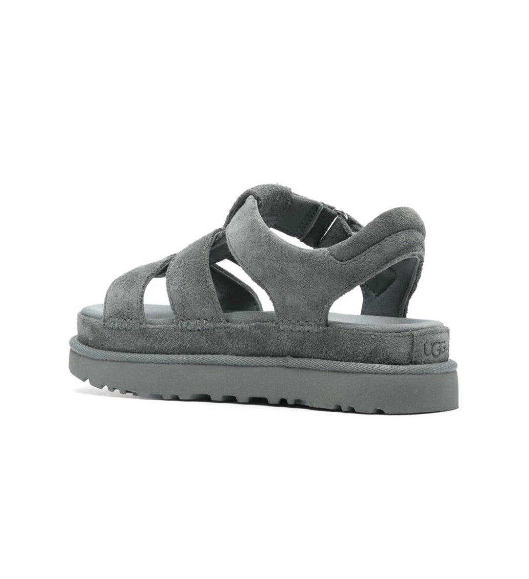 UGG SANDALS - סנדלי האג אפור כהה