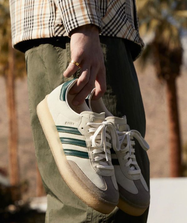 אדידס סמבה - רחוב Clarks Kith צ'וק לבן