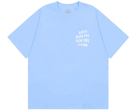 חולצת Anti Social Social Club בצבע תכלת
