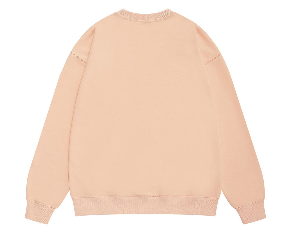 סווטשירט גלרי דפט "CREWNECK" בצבע אפרסק