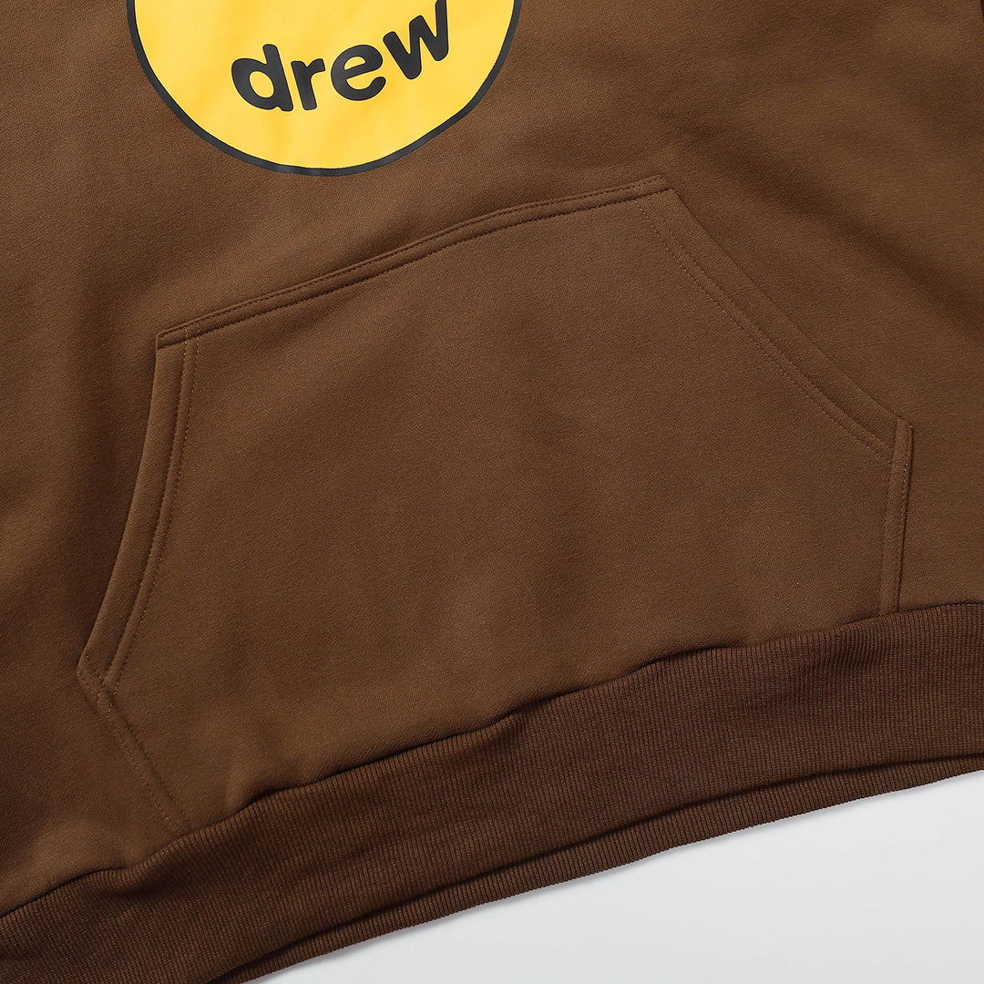 קפוצ'ון "CLASSIC DREW" בצבע חום שוקולד