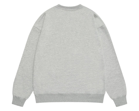 סווטשירט גלרי דפט "CREWNECK" בצבע אפור