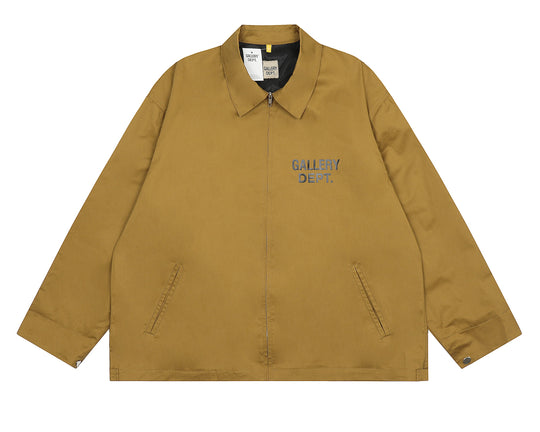 ג'קט גלרי דפט "COACH JACKET" בצבע חאקי