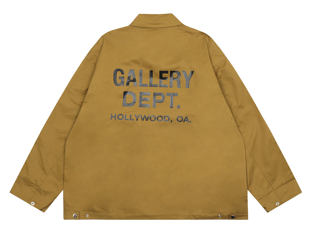 ג'קט גלרי דפט "COACH JACKET" בצבע חאקי