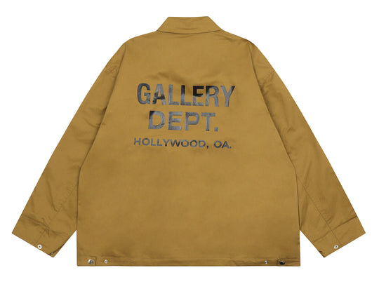 ג'קט גלרי דפט "COACH JACKET" בצבע חאקי