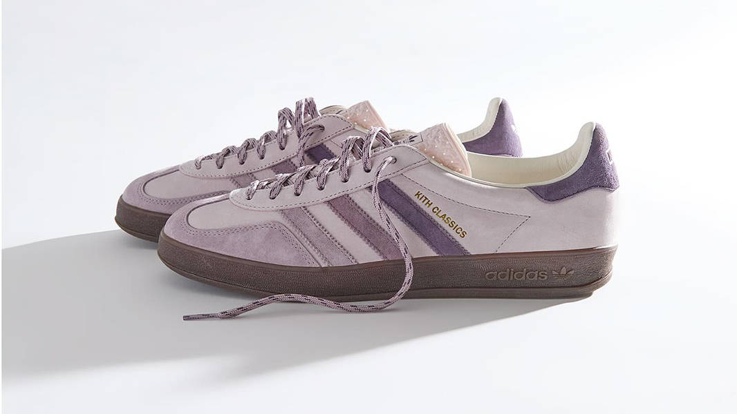 אדידס גאזל - אינדור Kith Classics Ash סגול